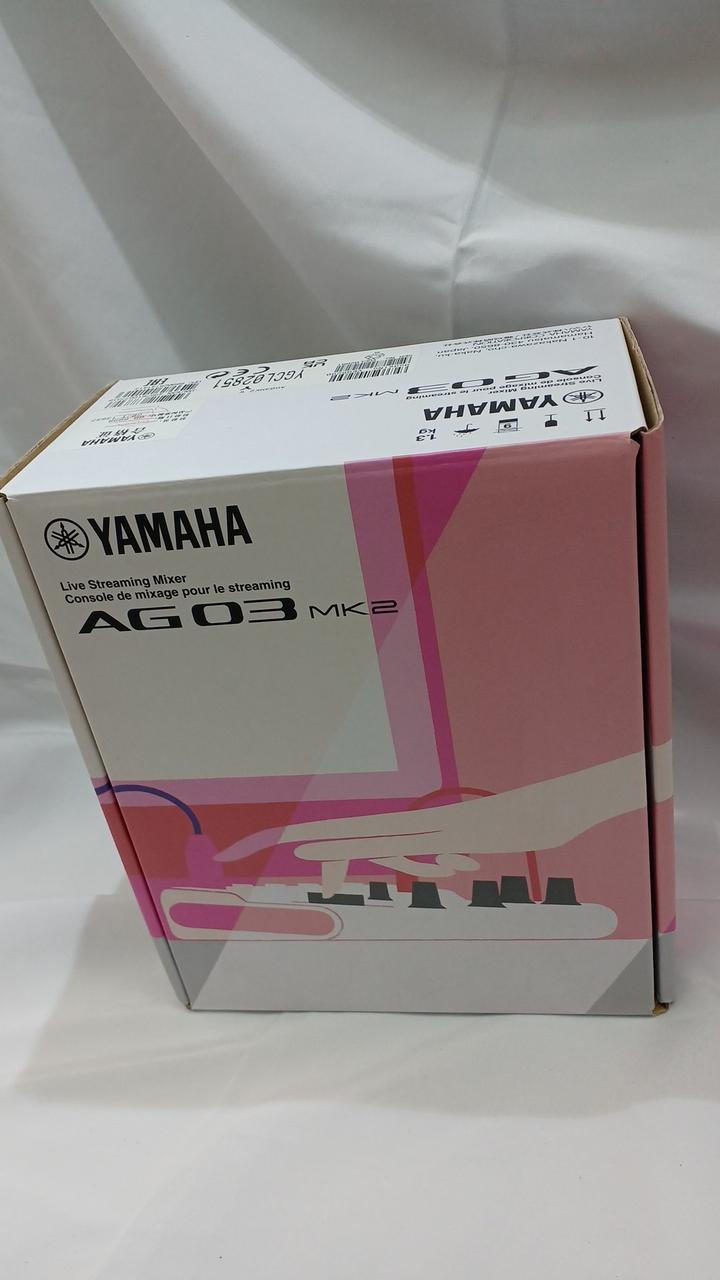 【未使用美品】YAMAHA AG03MK2【即購入可】 2025年最新】AG03MK2の人気アイテム - メルカリ