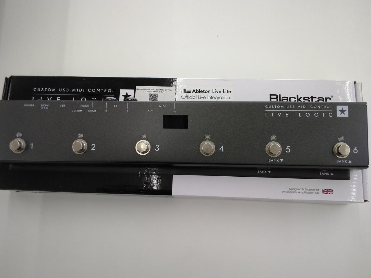 Black Star LIVE LOGIC MIDI コントローラー ライブロジック-BlackstarAmps Japan