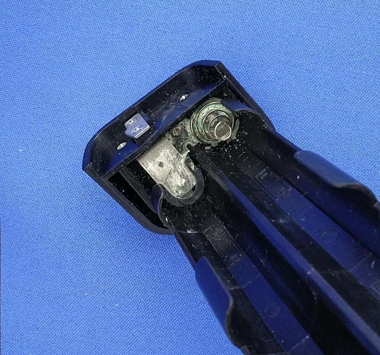 電池サビあり