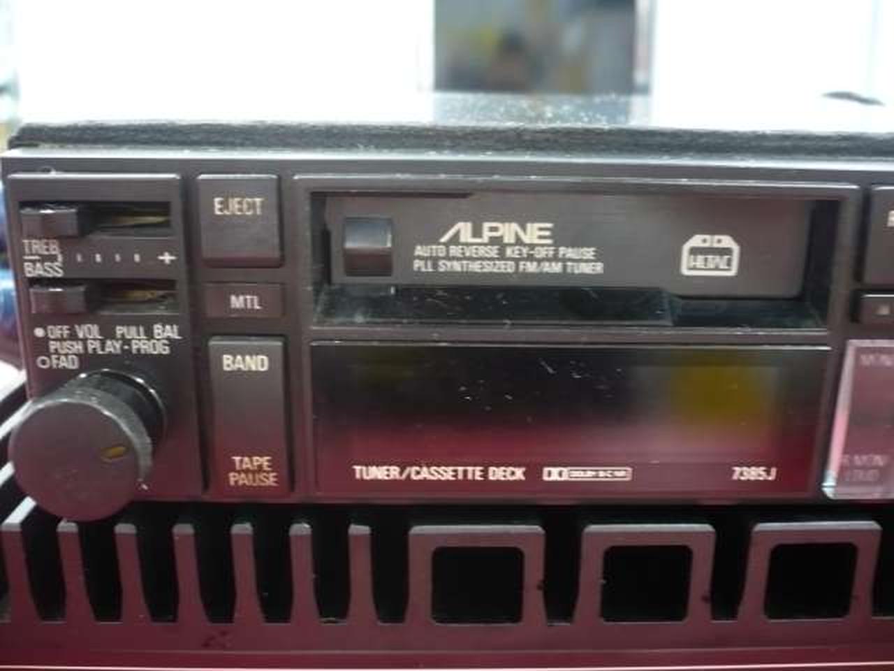 ALPINE 1DINデッキ ALPINE 1DINデッキ
