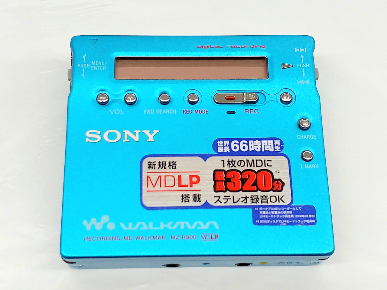 美品 SONY MZ-R900 WALKMAN ソニー MDウォークマン 赤 Amazon.co.jp: SONY ソニー MZ-R900-R レッド ポータブルMD