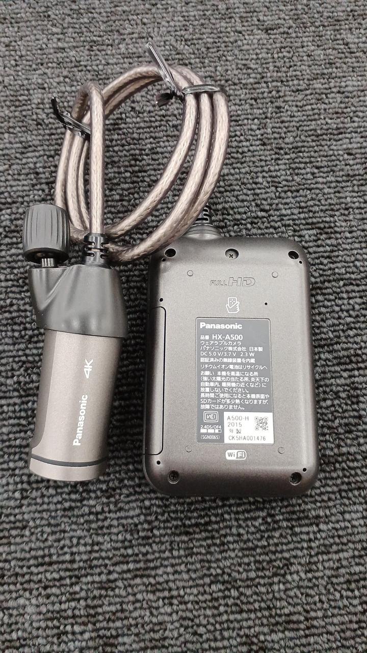 Panasonic - 【新品未開封】Panasonic HX-A500 グレー アクションカメラ Amazon | パナソニック ウェアラブルカメラ グレー HX-A500-H