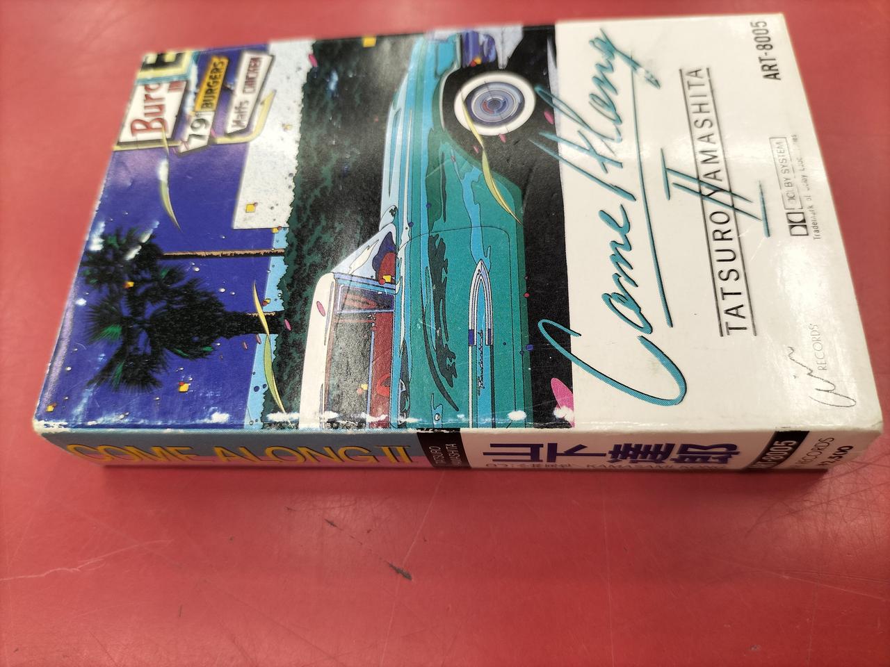 紙ケース角に印刷剥がれあり