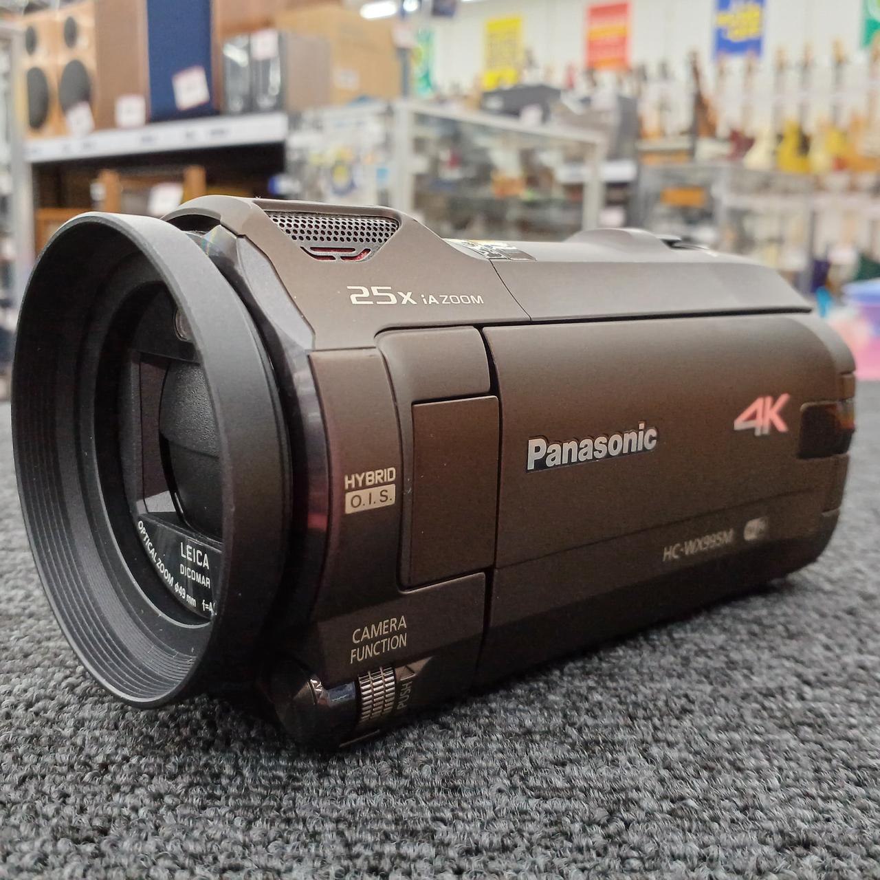 【美品】HC-WX Panasonic 4K ビデオカメラ　995M Panasonic HC-WX995M 4Kビデオカメラ Amazon.co.jp