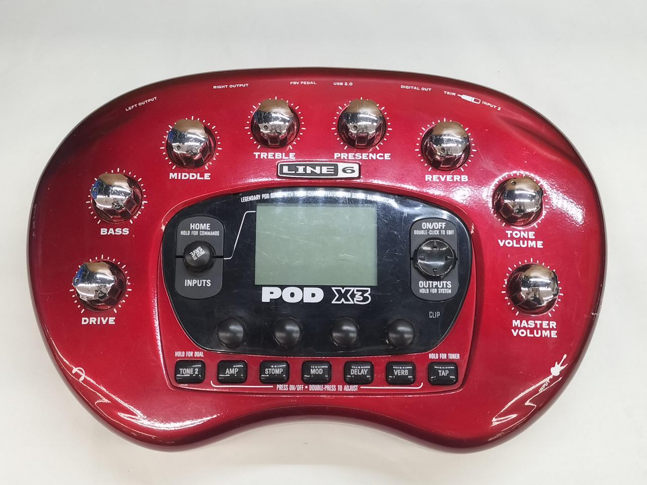 LINE6 POD X3 LIVE エフェクター ＋ むけ エフェクターケース