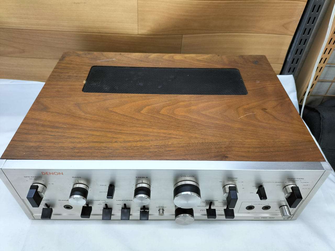 ステレオアンプ　DENON PMA-501　メンテ済動作品 Yahoo!オークション -「501」(DENON) (一般)の落札相場・落札価格