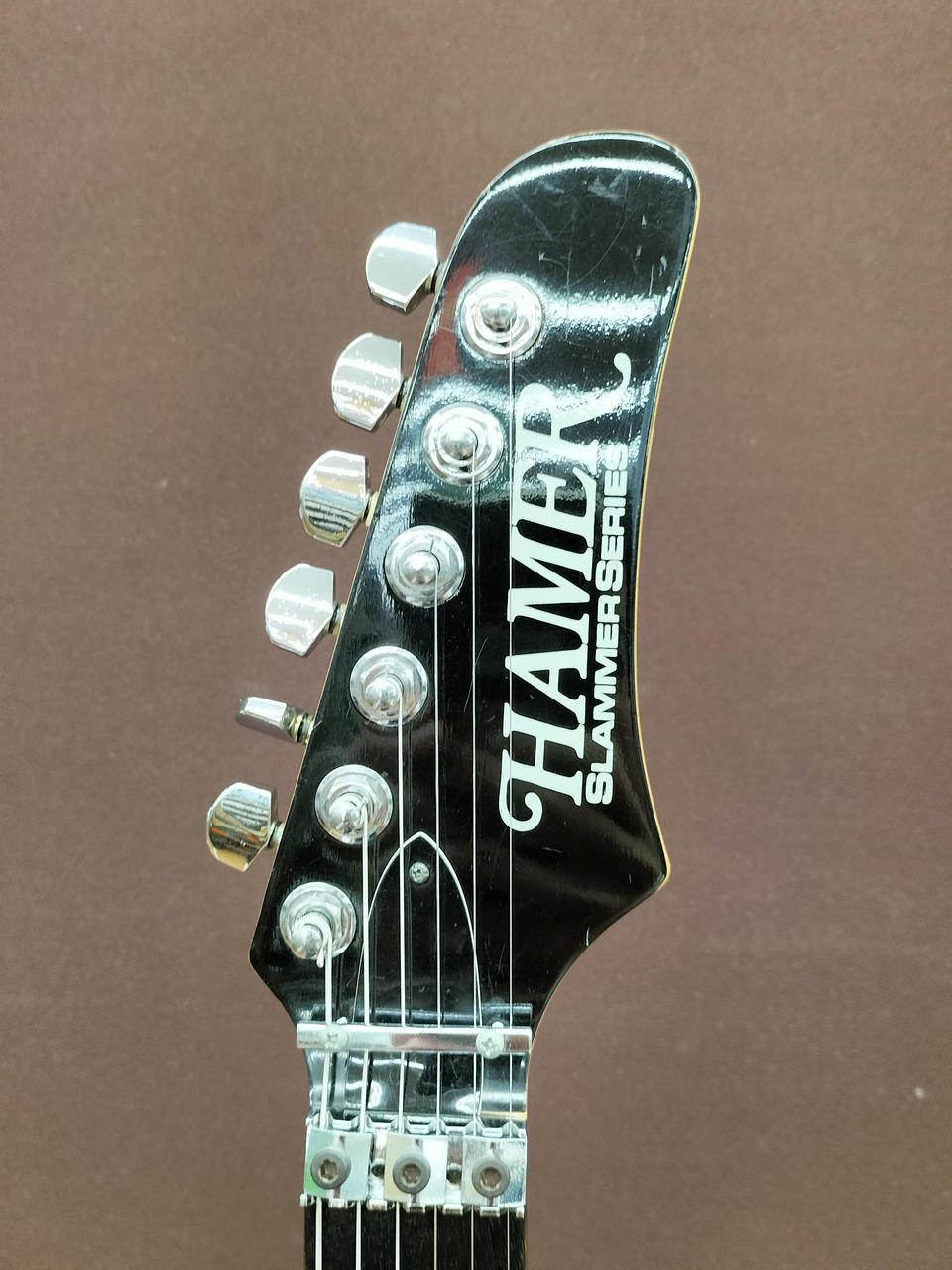 HAMER SLAMMER SERIES ヘイマーエレキギター Electric Guitar Hamer Slammer Series Diablo Natural S/N