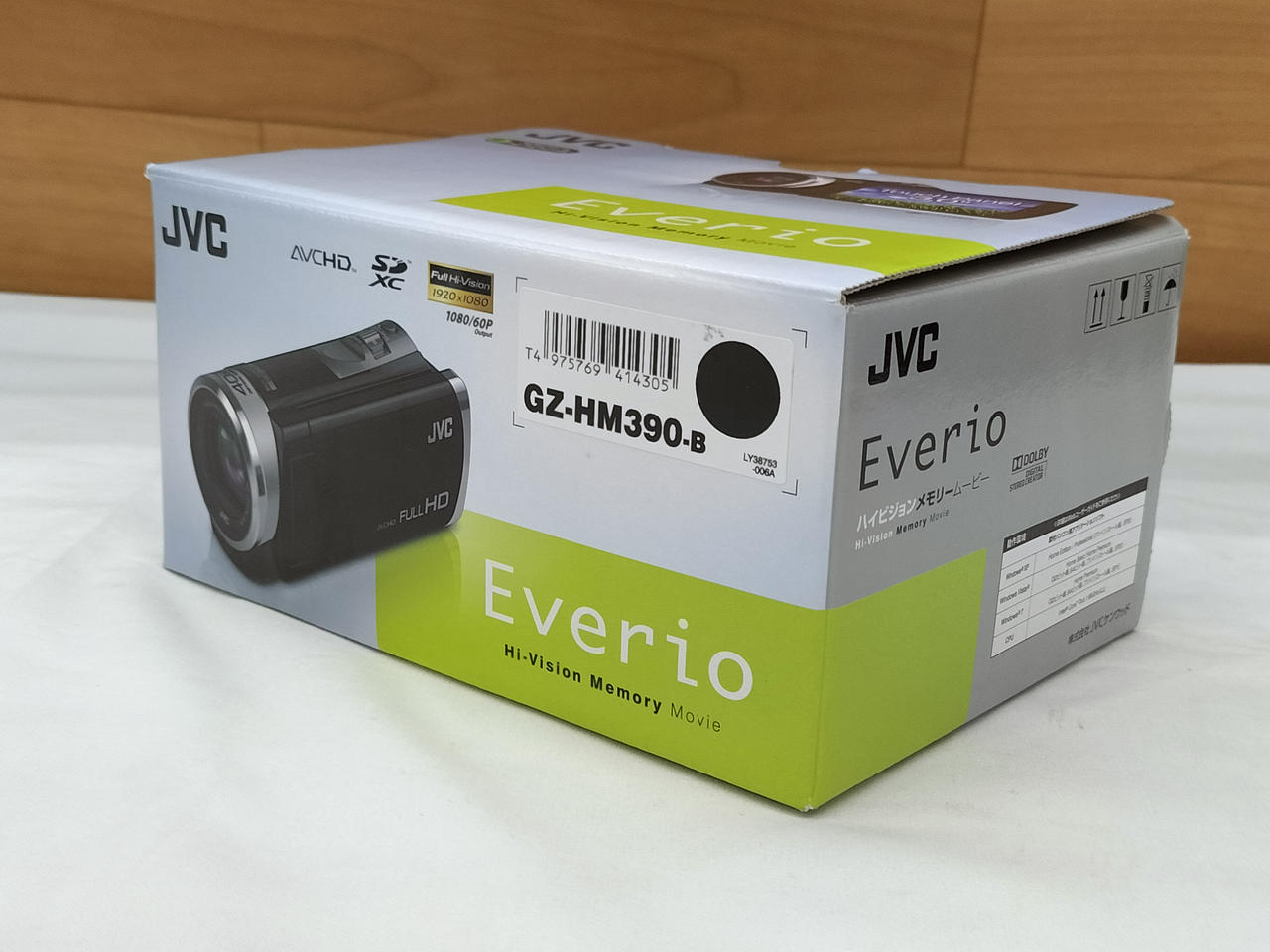 【未使用品】Everio GZ-HM390-B 美品！ JVCケンウッド エブリオ GZ-HM390-S 動作品 - メルカリ