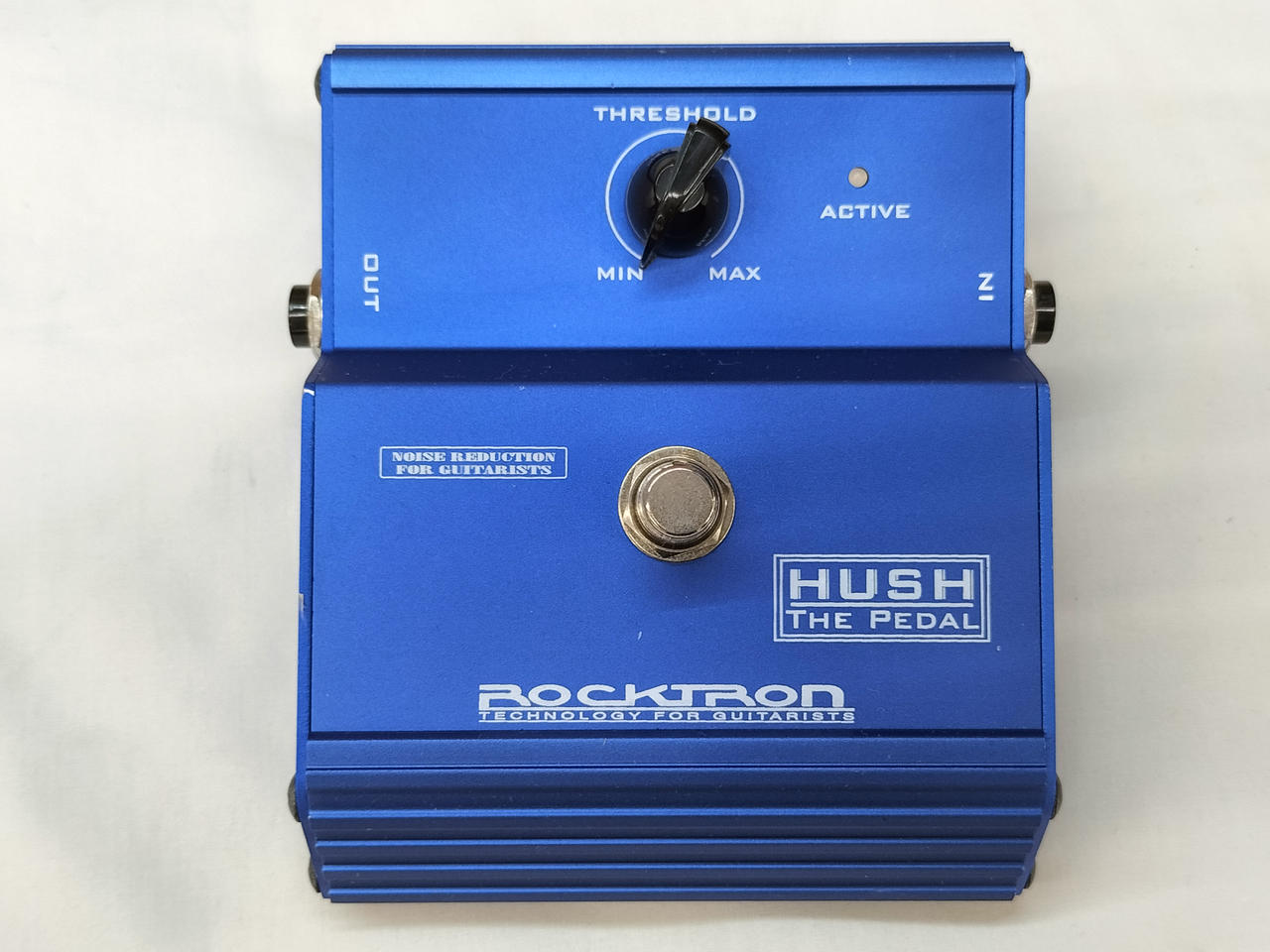■【箱・取説付】ROCKTRON 　HUSH THE PEDAL エフェクター HUSH The Pedal Stomp Box - Rocktron - Technology for Guitarists