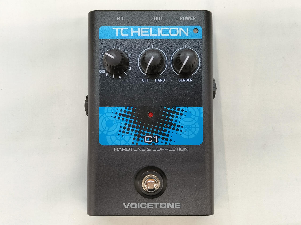 TC-HELICON Voicetone C1ボーカルエフェクターオートチューン Amazon.com: TC-Helicon VoiceTone C1 : Musical Instruments