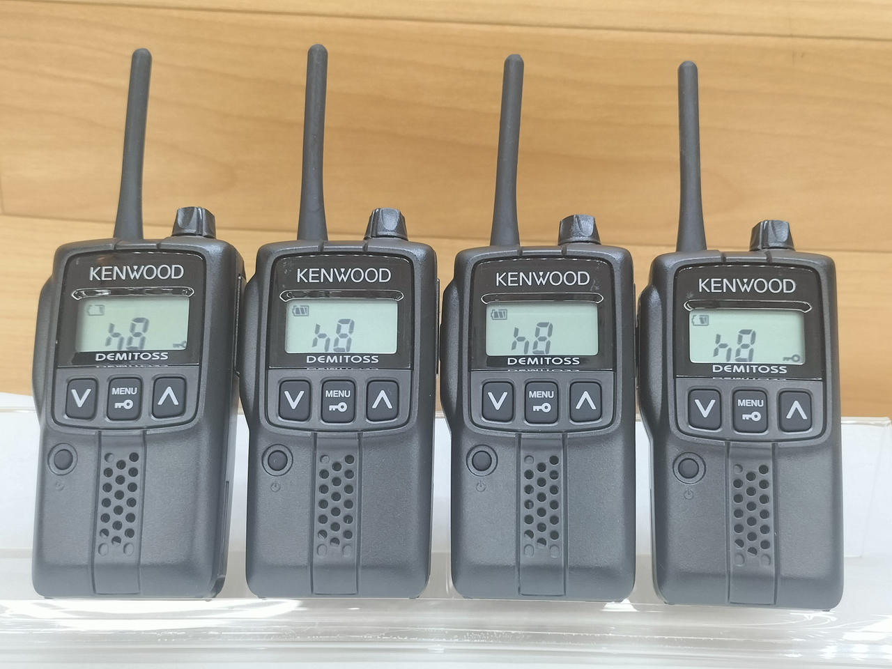 正常動作品 KENWOOD トランシーバー UBZ-EA20R x2台 本体のみ レンタル】UBZ-EA20R 特定小電力トランシーバー（ケンウッド）