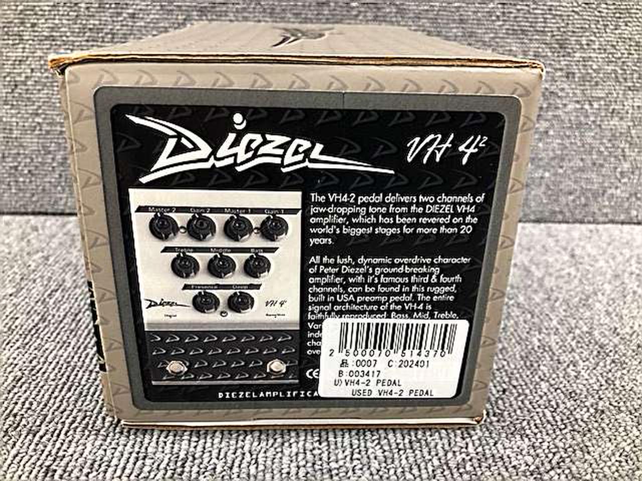 ディーゼル(DIEZEL)|歪み系エフェクター|HARDOFFオフモール