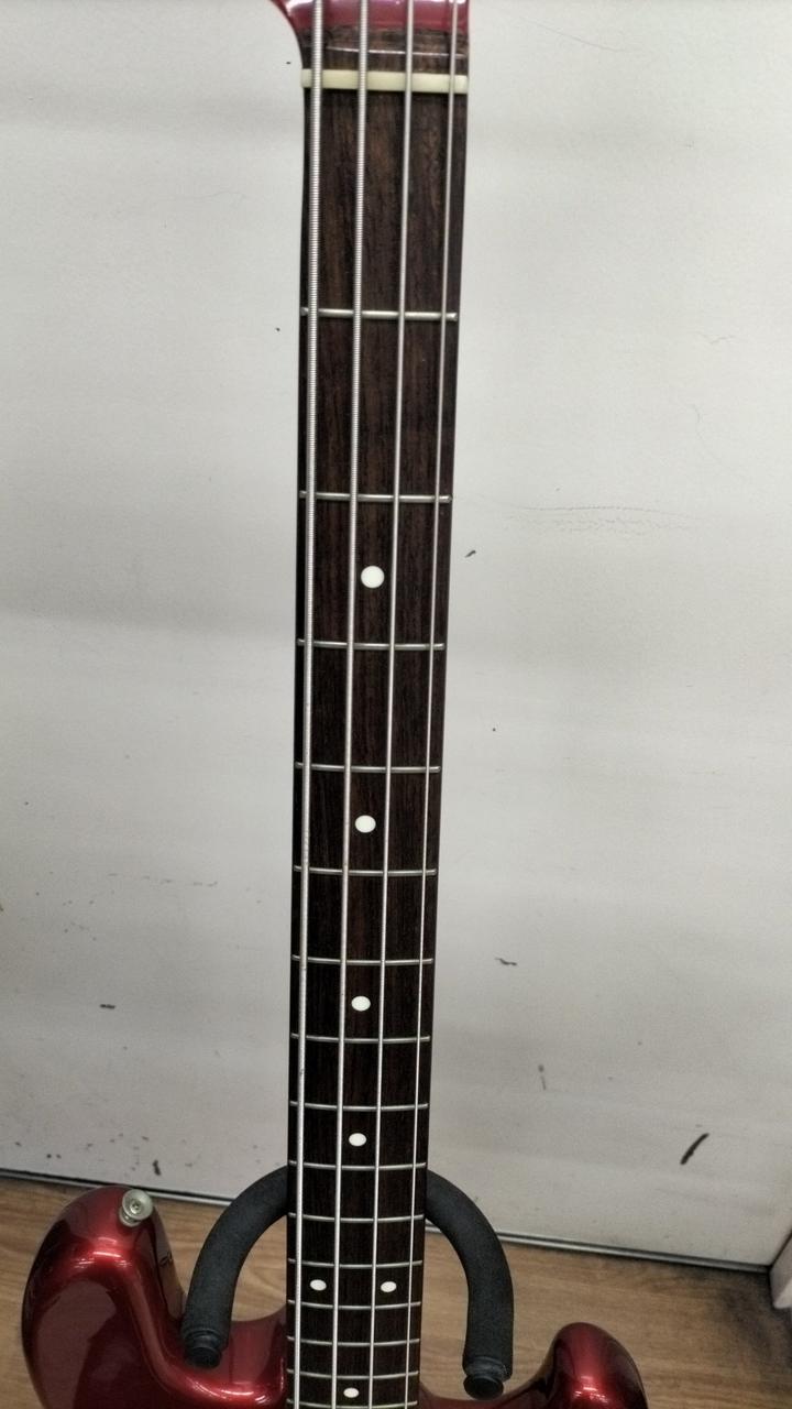 フェルナンデス　ベース　レッド　BASS 美品 中古 FERNANDES フェルナンデス ベース 赤 レッド - メルカリ