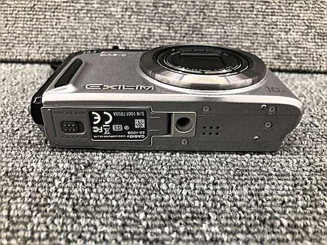 (正常品)CASIO EX-H20G コンパクトデジタルカメラ　シルバー箱無し Amazon | CASIO デジタルカメラ EXILIM 1410万画素 10倍