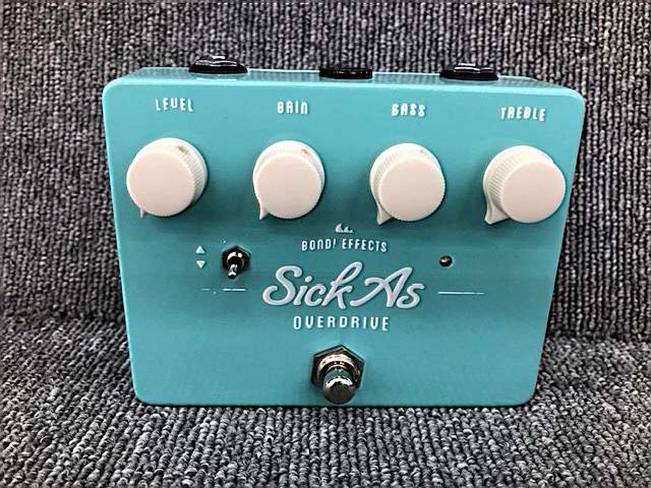 sick as エフェクター BONDI EFFECTS Sick As Overdrive Retro Blue 【カスタムカラー