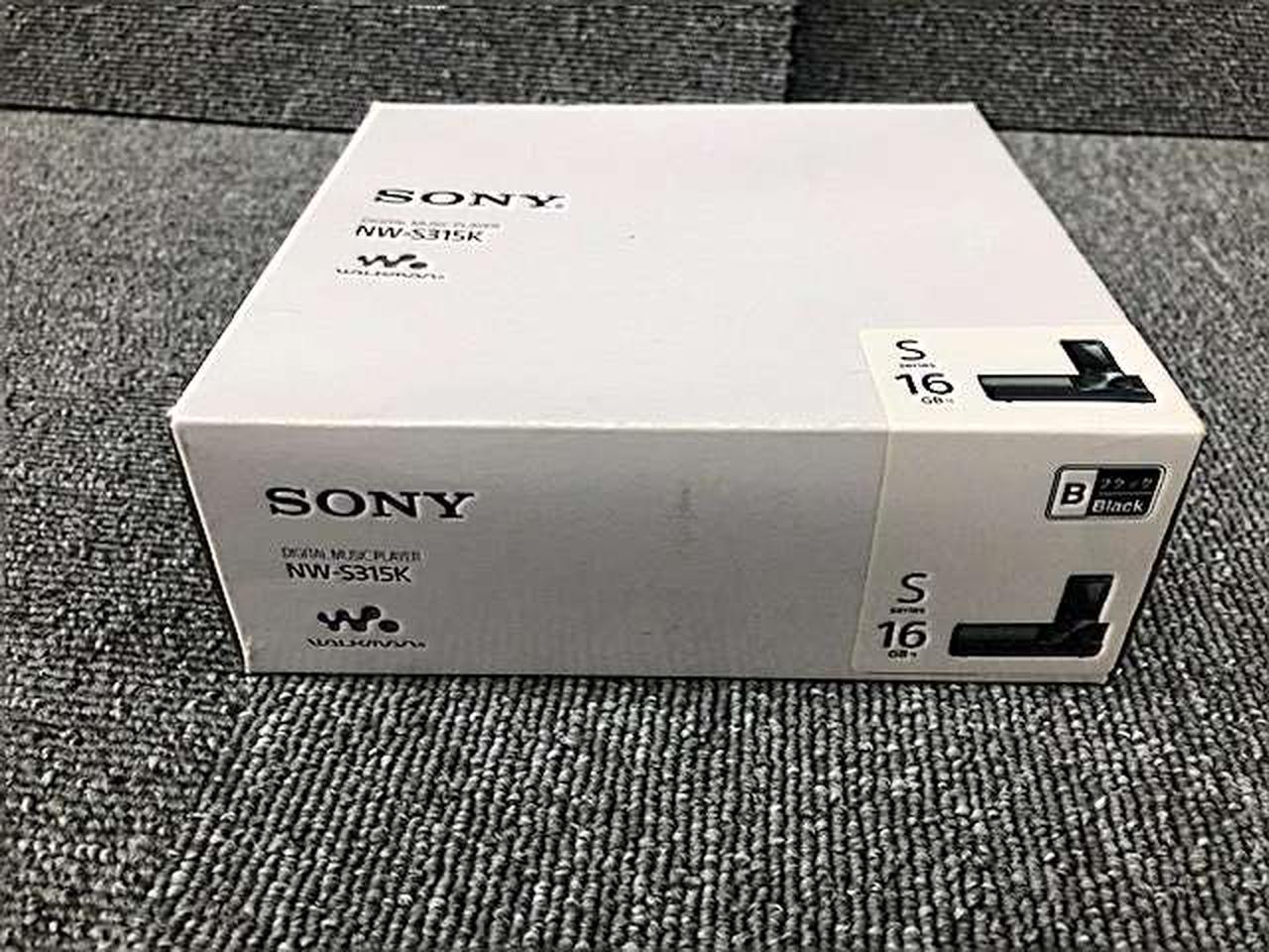 SONY WALKMAN NW-S315K 16GB 新品未使用 箱に少し傷あり SONY WALKMAN NW-S315K 16GB 新品未使用 箱に少し傷あり SONY NW-S315K