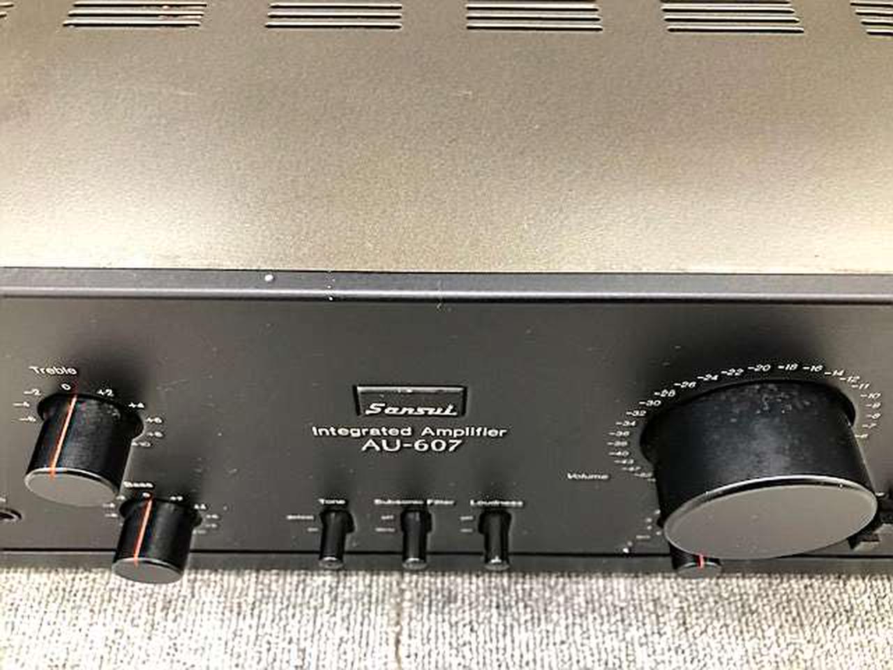 SUNSUI AU-607 サンスイ プリメインアンプ ビンテージアンプ 初代 SANSUI AU-607 『English subtitle』 初代607の性能を話す～紹介