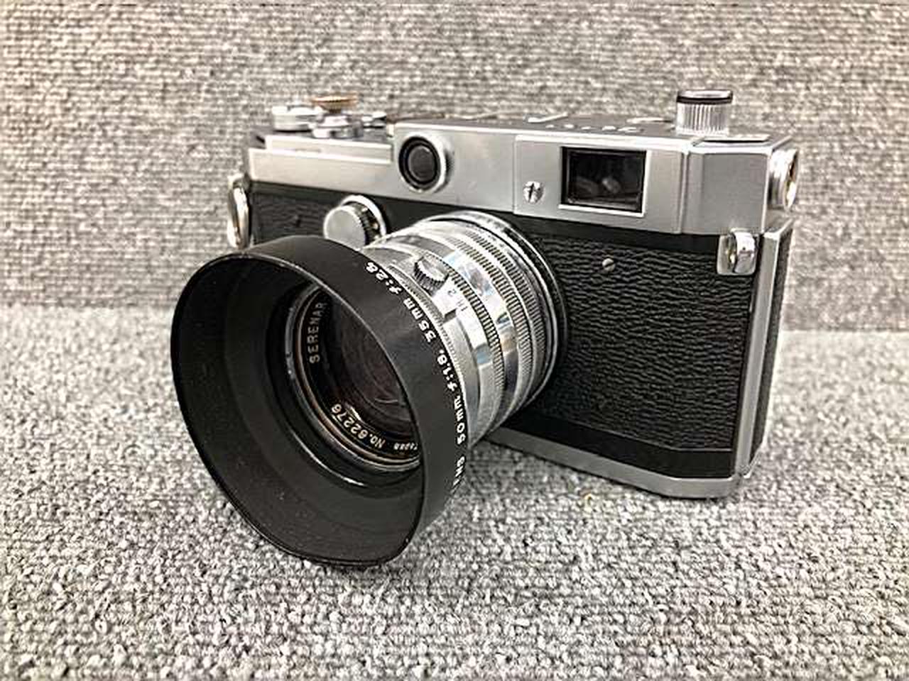 Canon Ⅲ レンジファインダーカメラ 50mmレンズ付き Canon Ⅲ レンジファインダーカメラ 50mmレンズ付き