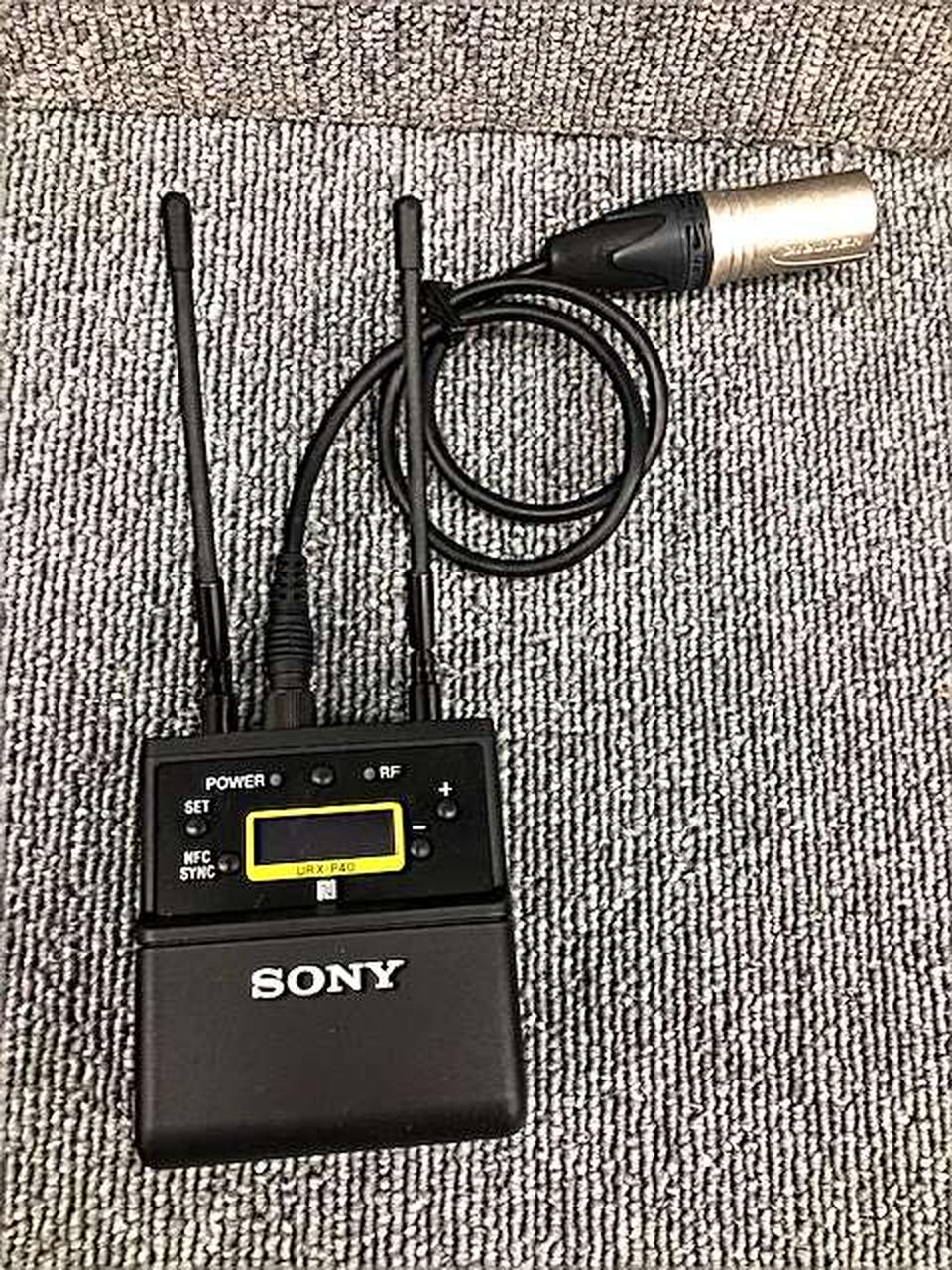 美品　SONY UHFワイヤレスマイクシステム UTX-B40 URX-P40 URX-P40 | プロオーディオ | ソニー