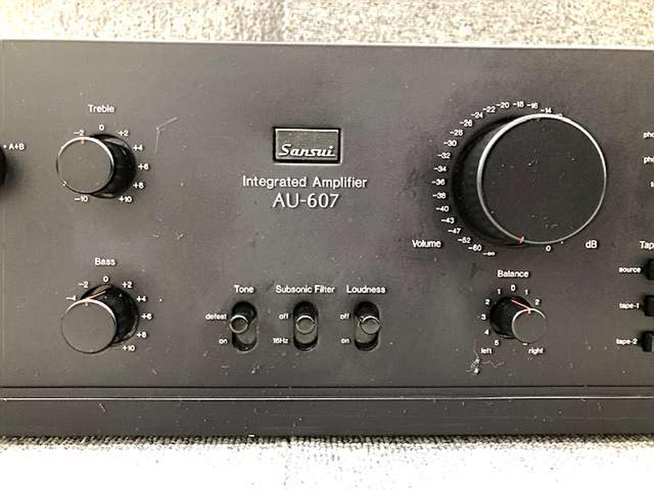 SANSUI AU-607 プリメインアンプ SANSUI AU-607 Specifications Sansui