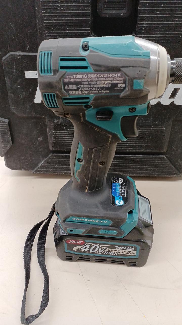makita マキタ TD001G 充電式インパクトドライバー 40V 本体のみ【野田