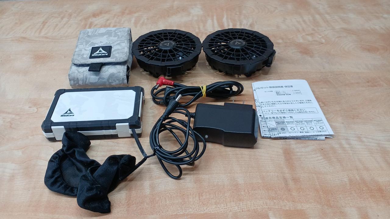 新品・未開封★WindCore 空調服 バッテリーファン 一式セット Mサイズ Yahoo!オークション -「ワークマン 空調服 セット」の落札相場