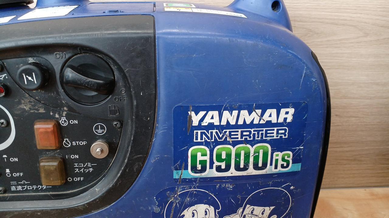 yanmar、GF1400is、INVERTER発電機中古品 Yahoo!オークション - YANMAR インバーター発電機 ヤンマー