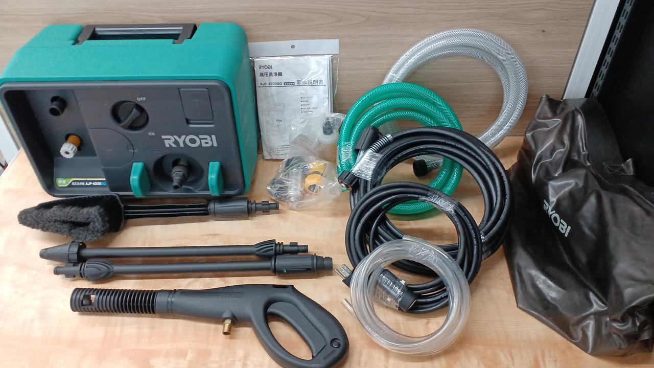 リョービ高圧洗浄機 AJP-4205GQ RYOBI AJP-4205 GQ 高圧洗浄機 RYOBI リョービ AJP-4205GQ 高圧洗浄機