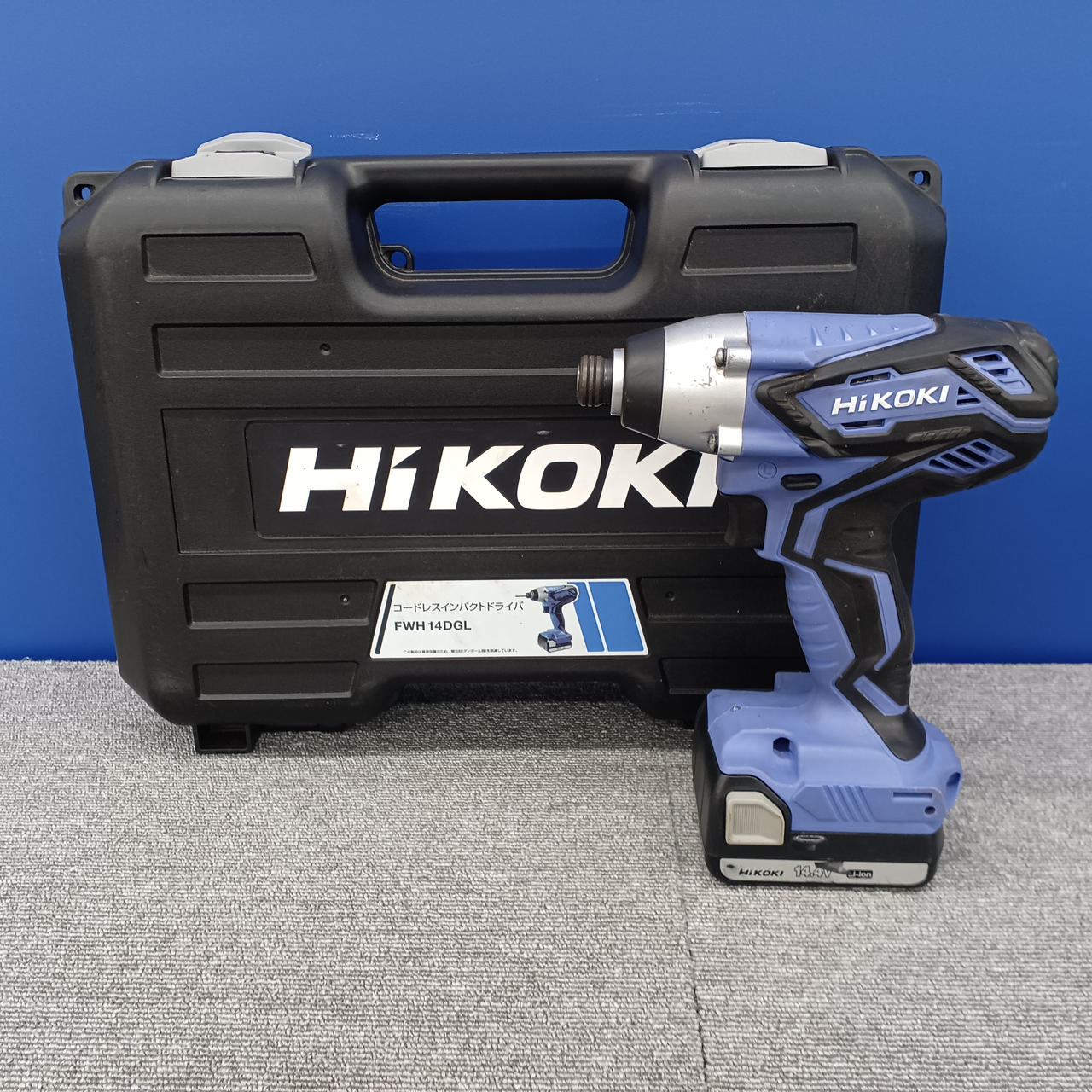 ★新品★ 日立 FWH14DGL【本体のみ】インパクト HIKOKI HiKOKI(日立工機) FWH14DGL(2LEGK) 14.4V-1.3Ah コードレス