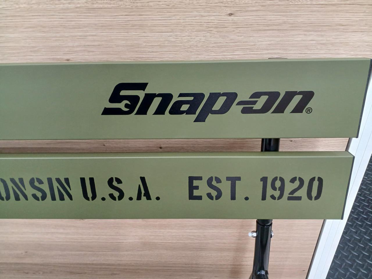 SNAP-ON|【店頭受取】SNAP-ON アルミベンチ カーキ色|HARDOFFオフ