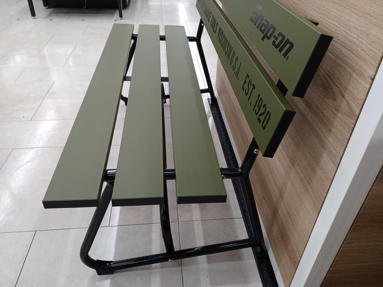 SNAP-ON|【店頭受取】SNAP-ON アルミベンチ カーキ色|HARDOFF