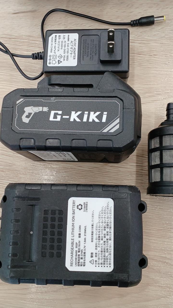 コードレス　高圧洗浄機　G−kiki　JH-11A コードレス 高圧洗浄機 G−kiki JH-11A