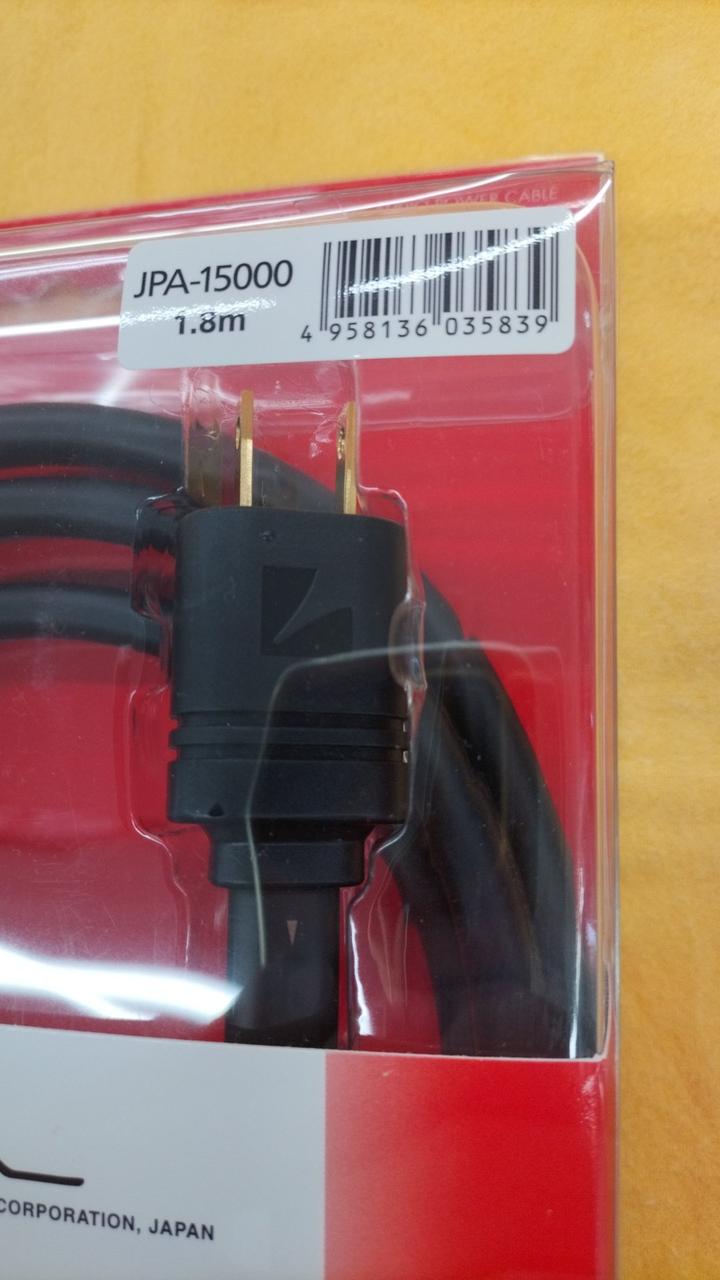 LUXMAN JPP-10000 1.8mラックスマン定価15000円(税抜き) LUXMAN - JPA-15000/1.8m（電源ケーブル）《e》【在庫有り即納