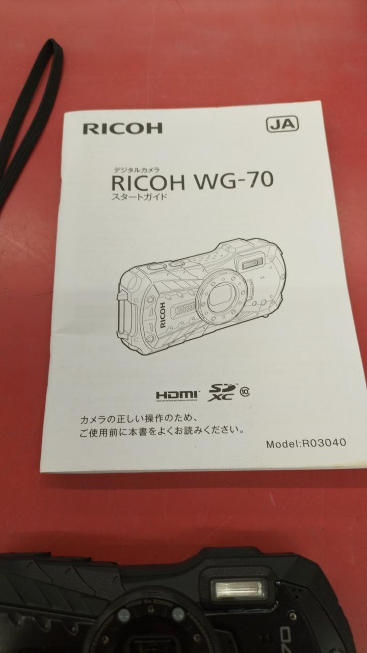 RICOH  WG-70 デジタルカメラ　ジャンク品 RICOH|カメラ|HARDOFFオフモール（オフモ）|2013050000052188