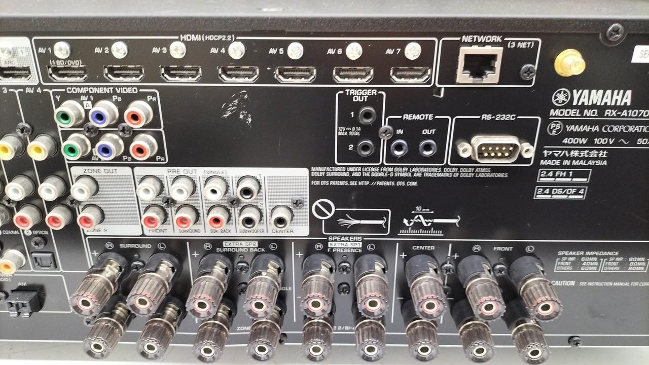 ヤマハ(YAMAHA)|AVアンプ|HARDOFFオフモール（オフモ）|2013050000052262