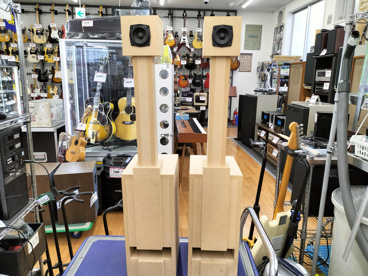 自作キットスピーカー 型番:コサギ スピーカー