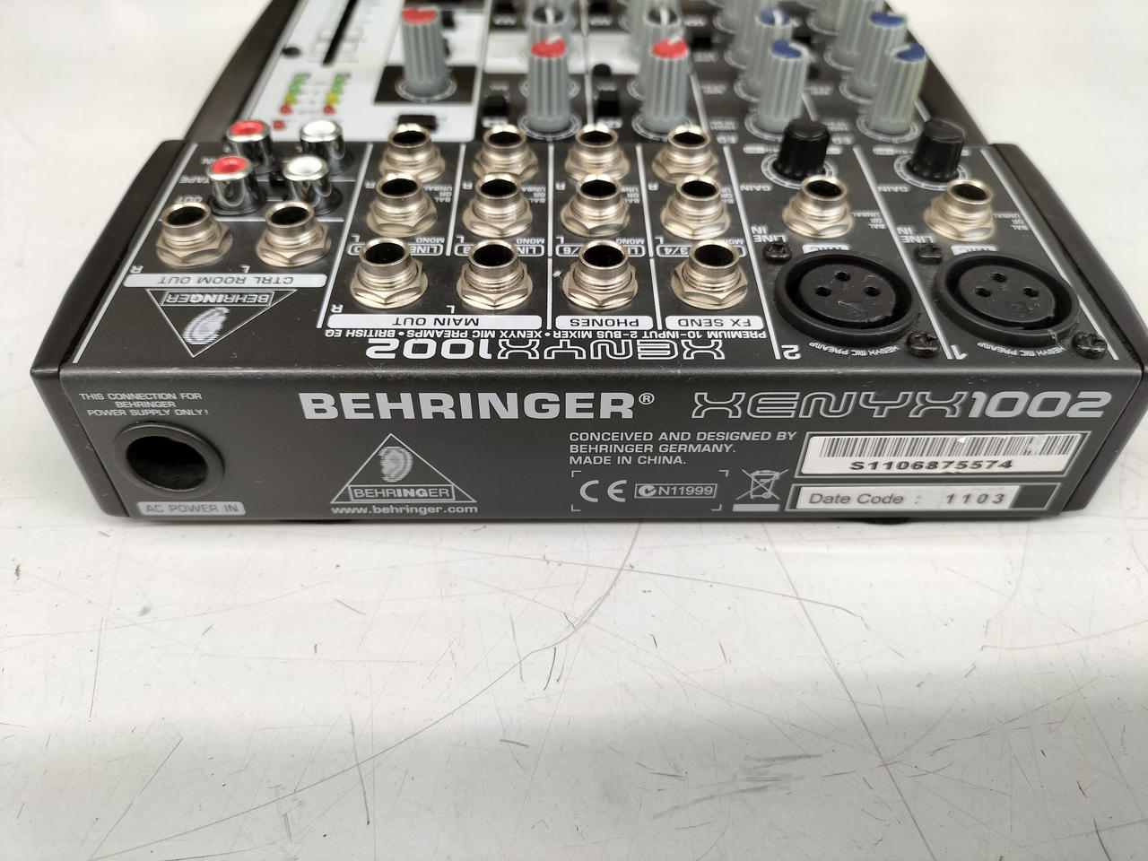 ベリンガー(BEHRINGER)|アナログミキサー|HARDOFFオフモール