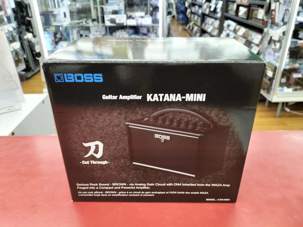 梱包済　最終値下げ　美品　BOSS ボス KATANA-MINI ギター　アンプ 419-2Zm+NnL.jpg