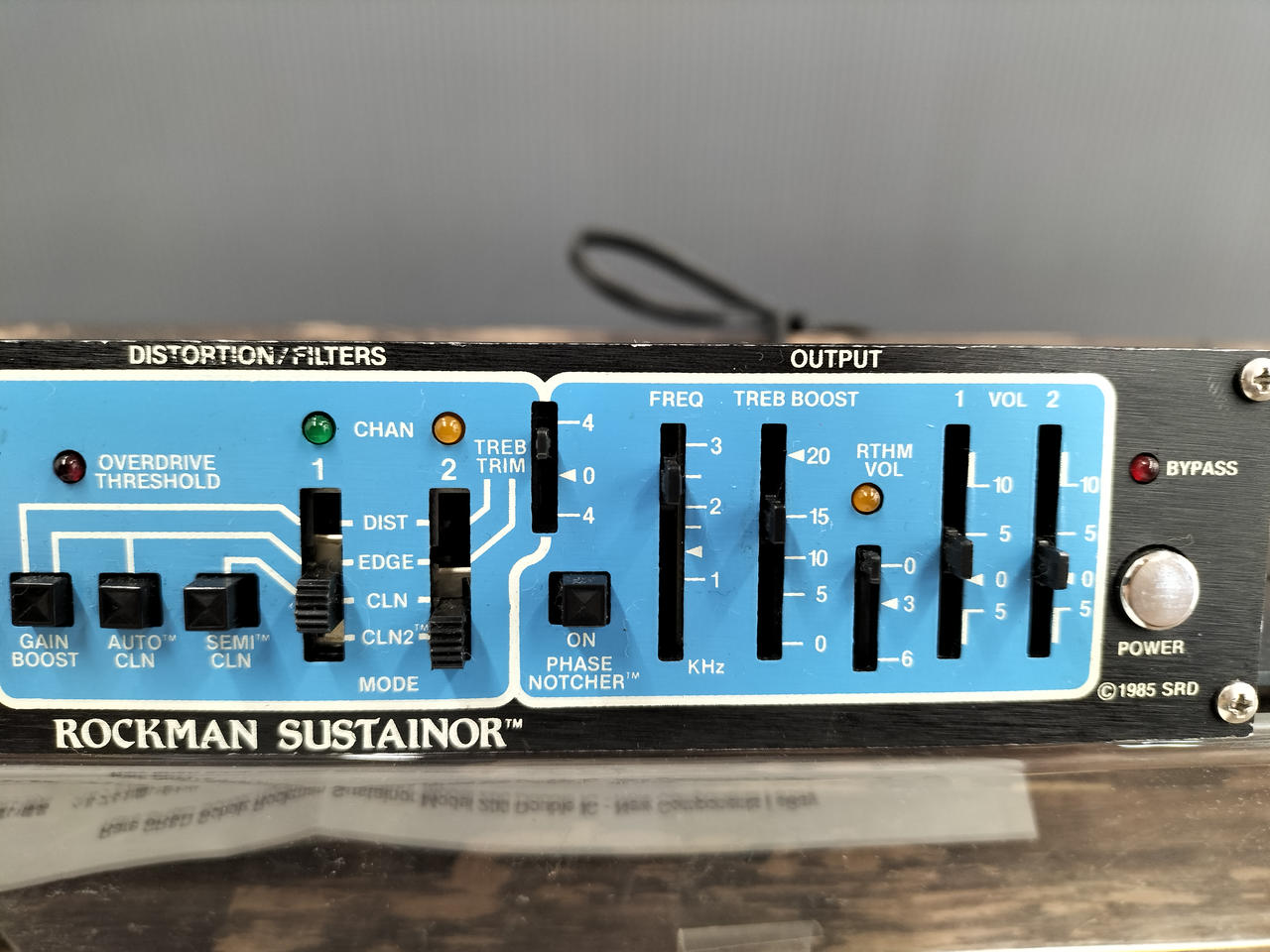 Rockman Sustainer プリアンプ SUSTAINOR (ROCKMAN) はプリアンプなのか？ - Guitar notes in a