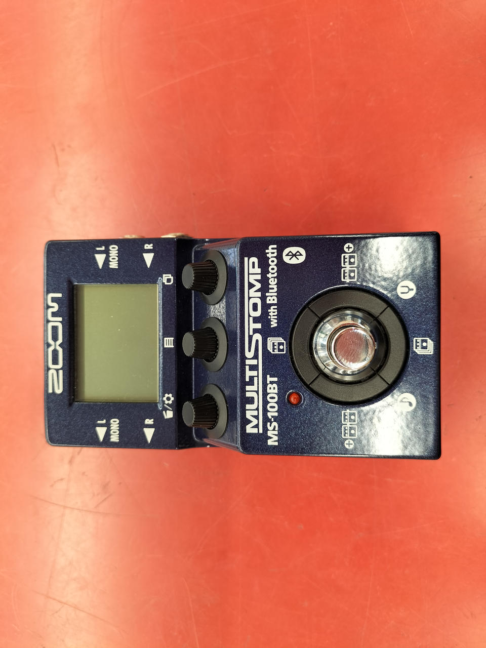 zoom multistomp ms-100BT エフェクター　ジャンク品 ジャンク品 】ZOOM MULTI STOMP with Bluetooth MS-100BT マルチ