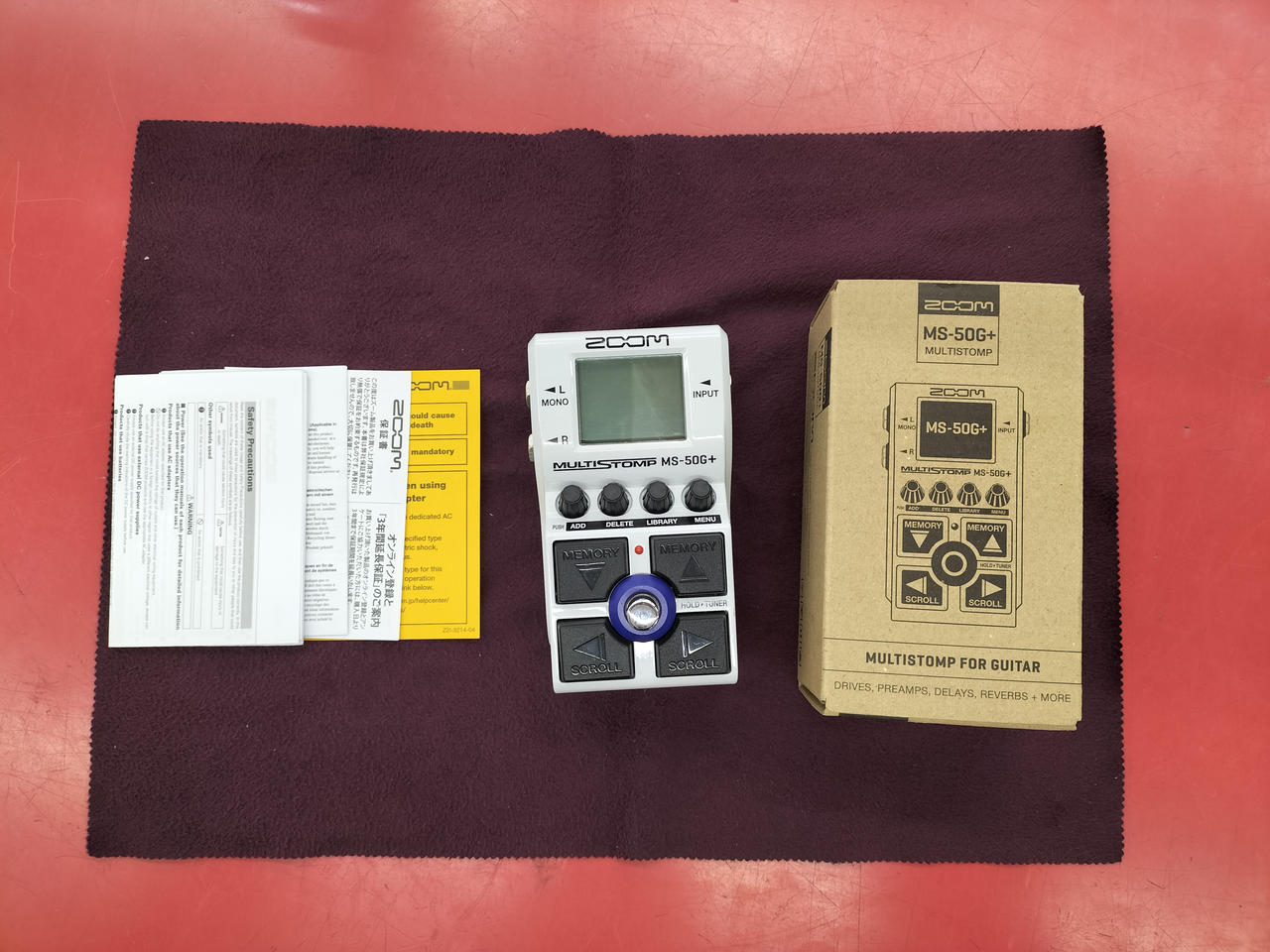 ZOOM MS-50G+ MULTI-EFFECTOR 463093 | eBay