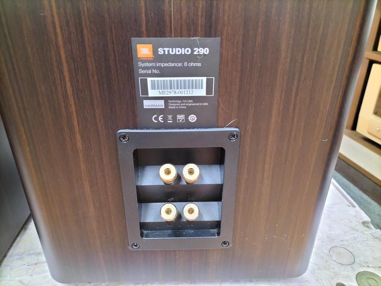 JBL STUDIO 290 ペア　トールボーイ　スピーカー JBL studio290 トールボーイ スピーカー 2本 JBL STUDIO 290 ペア