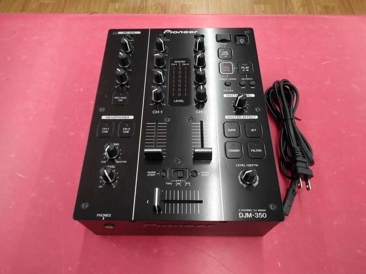 パイオニア DJミキサー DJM-350 整備済み 良品 PIONEER パイオニア DJミキサー DJM-350 整備済み 良品 PIONEER（ホーム