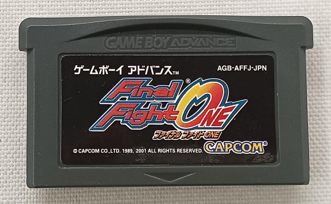 Master Jedi　ゲームボーイアドバンス　ファイナルファイトONE Final Fight One GameBoy Advance GBA Capcom Used Japan Boxed