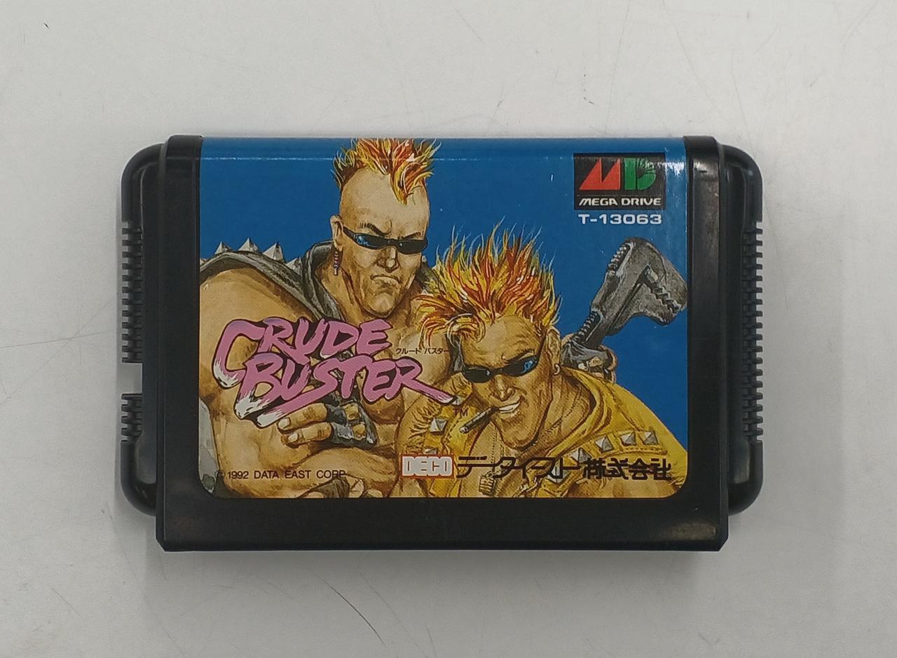 メガドライブ ソフト クルードバスター(カートリッジ) データイースト データーイースト|メガドライブソフト|HARDOFFオフモール