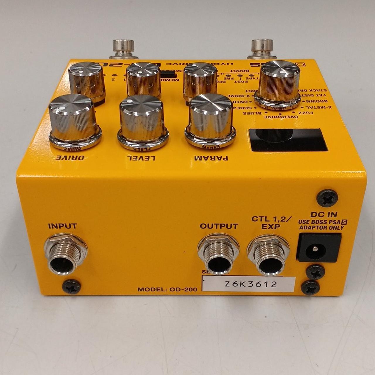 BOSS OD-200 ハイブリッドドライブ機能搭載 オーバードライブ Amazon | ボス BOSS ハイブリッド・ドライブ OD-200 オーバー
