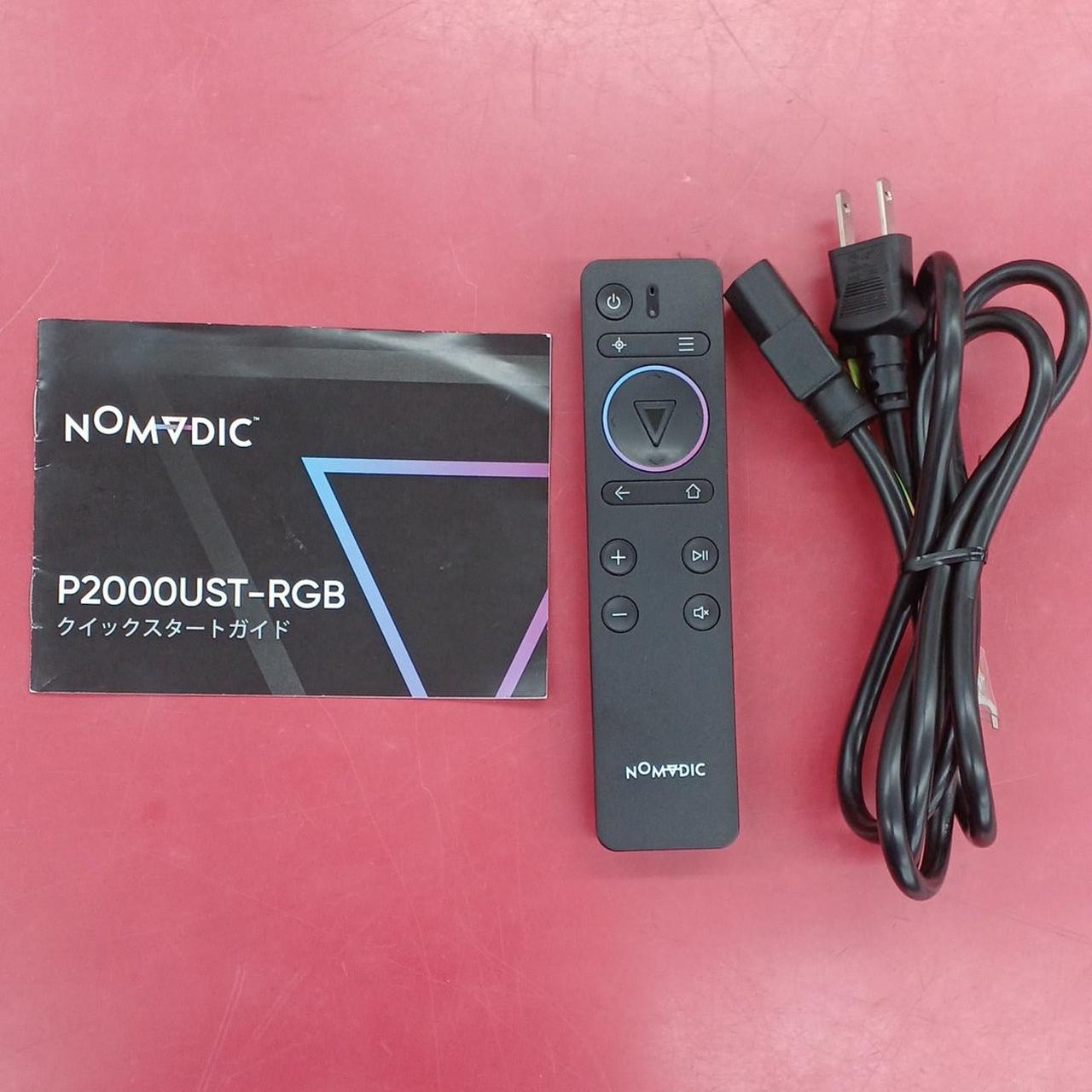 N*u様 【美品】NOMVDIC P2000UST-RGB RGBレーザー搭載、設置も調整も極めて簡単なNOMVDIC「P2000UST