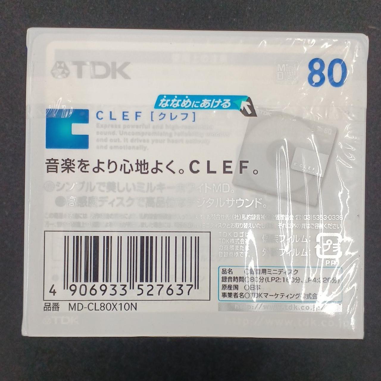 TDK|録音用MD|【ハードオフ公式通販】オフモール|2013120000130459