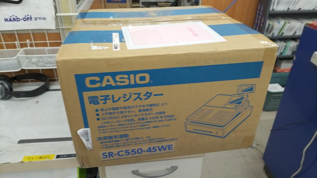 CASIO SR-C550-4SWE レジスタージャンク品