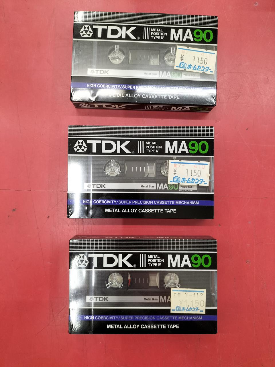 レア品【メタル】 TDK MA-X64M カセットテープ △買取品△ TDK MA-XG 90 メタル カセットテープ - 超趣味国家